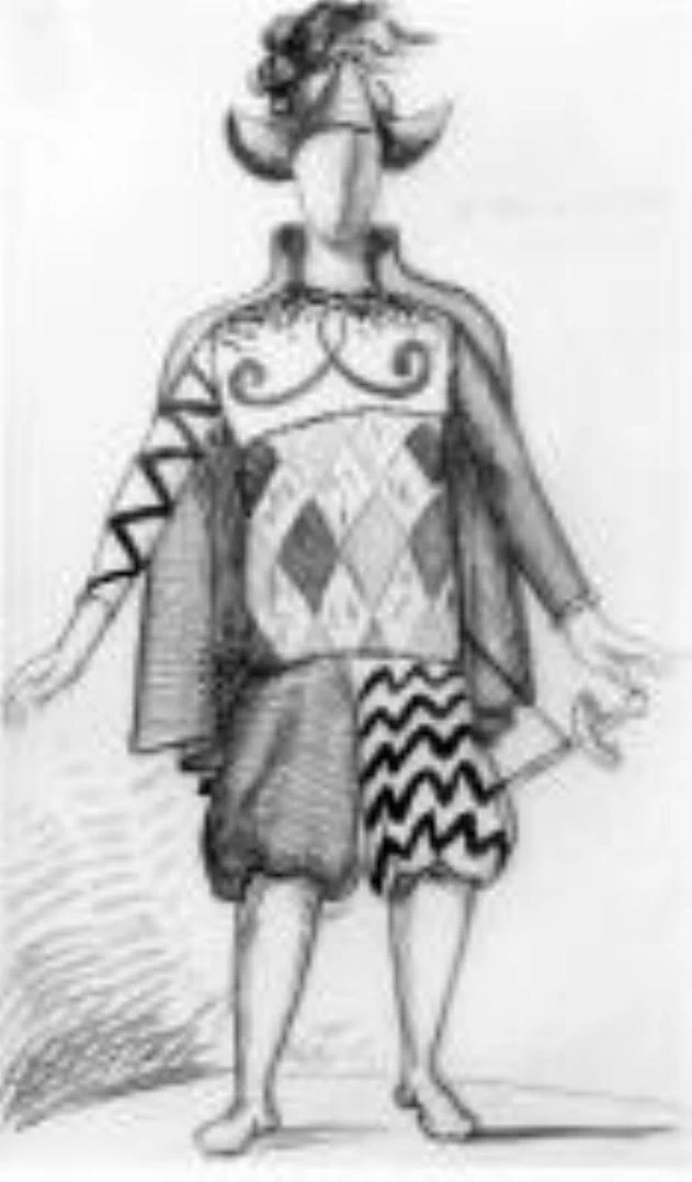 Giorgio De Chirico - figurino, Firenze 2